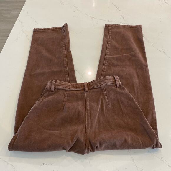 Aritzia Wilfred Free Modern Utility Pant Brown size 4 - Picture 3 of 11